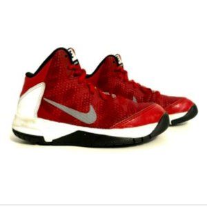 Nike Boys Air Without A Doubt 759982-600 Red Basketball Sneakers Shoe Size 11.5C
